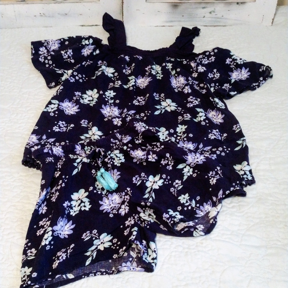 Justice shorts set
